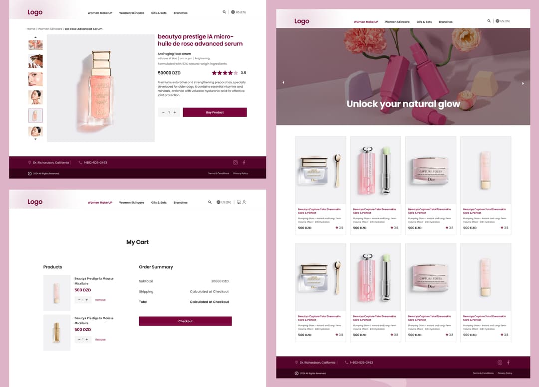 Women's products Template